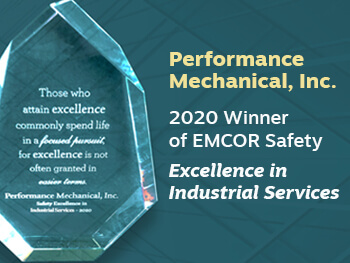 EMCOR Safety Award: 2020 Winner of Industrial Services Safety Excellence